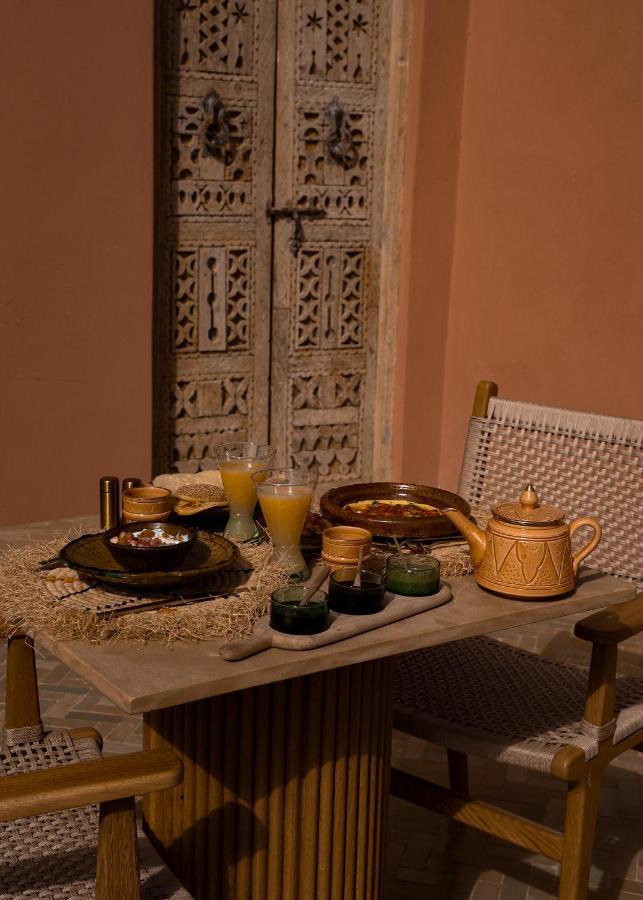Riad Pompon Marrakesh Buitenkant foto