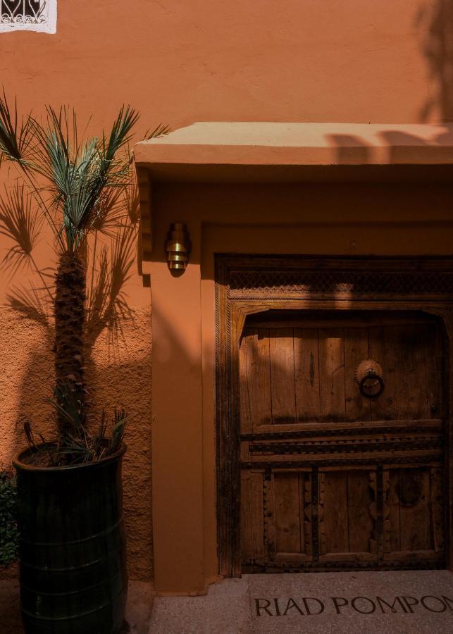 Riad Pompon Marrakesh Buitenkant foto