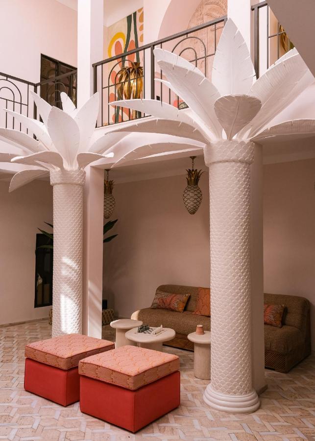 Riad Pompon Marrakesh Buitenkant foto