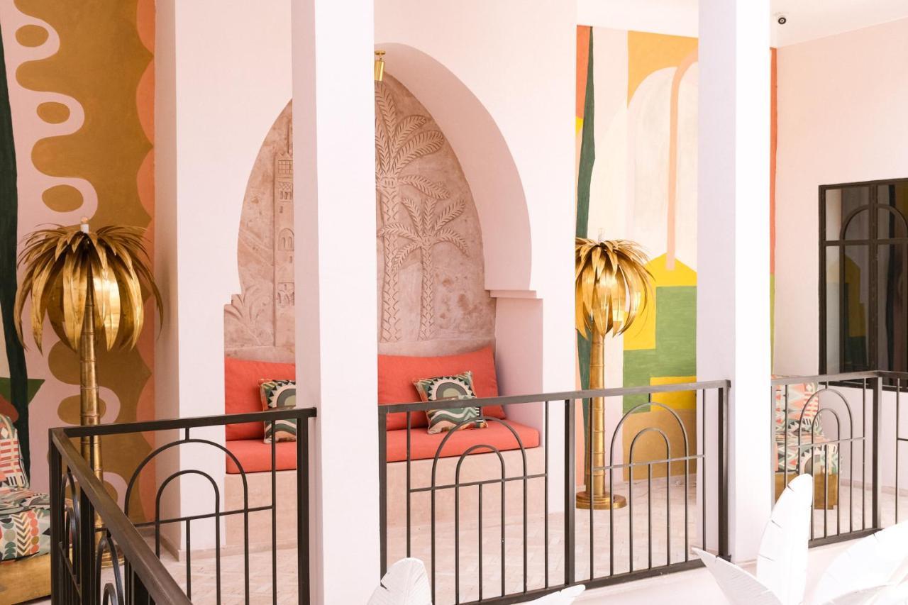 Riad Pompon Marrakesh Buitenkant foto