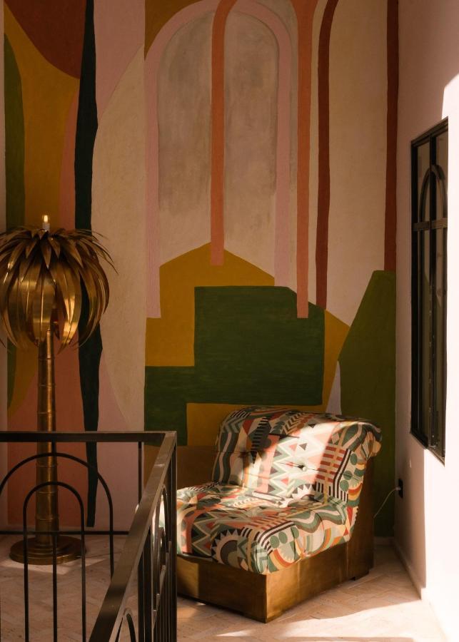 Riad Pompon Marrakesh Buitenkant foto