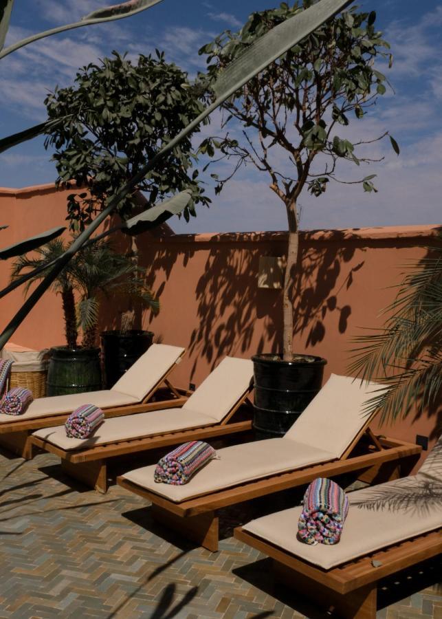 Riad Pompon Marrakesh Buitenkant foto