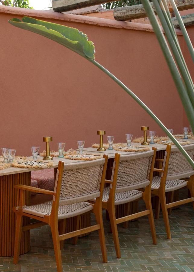 Riad Pompon Marrakesh Buitenkant foto