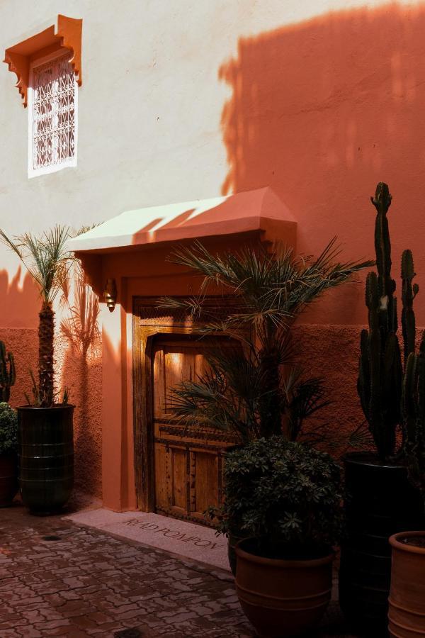 Riad Pompon Marrakesh Buitenkant foto